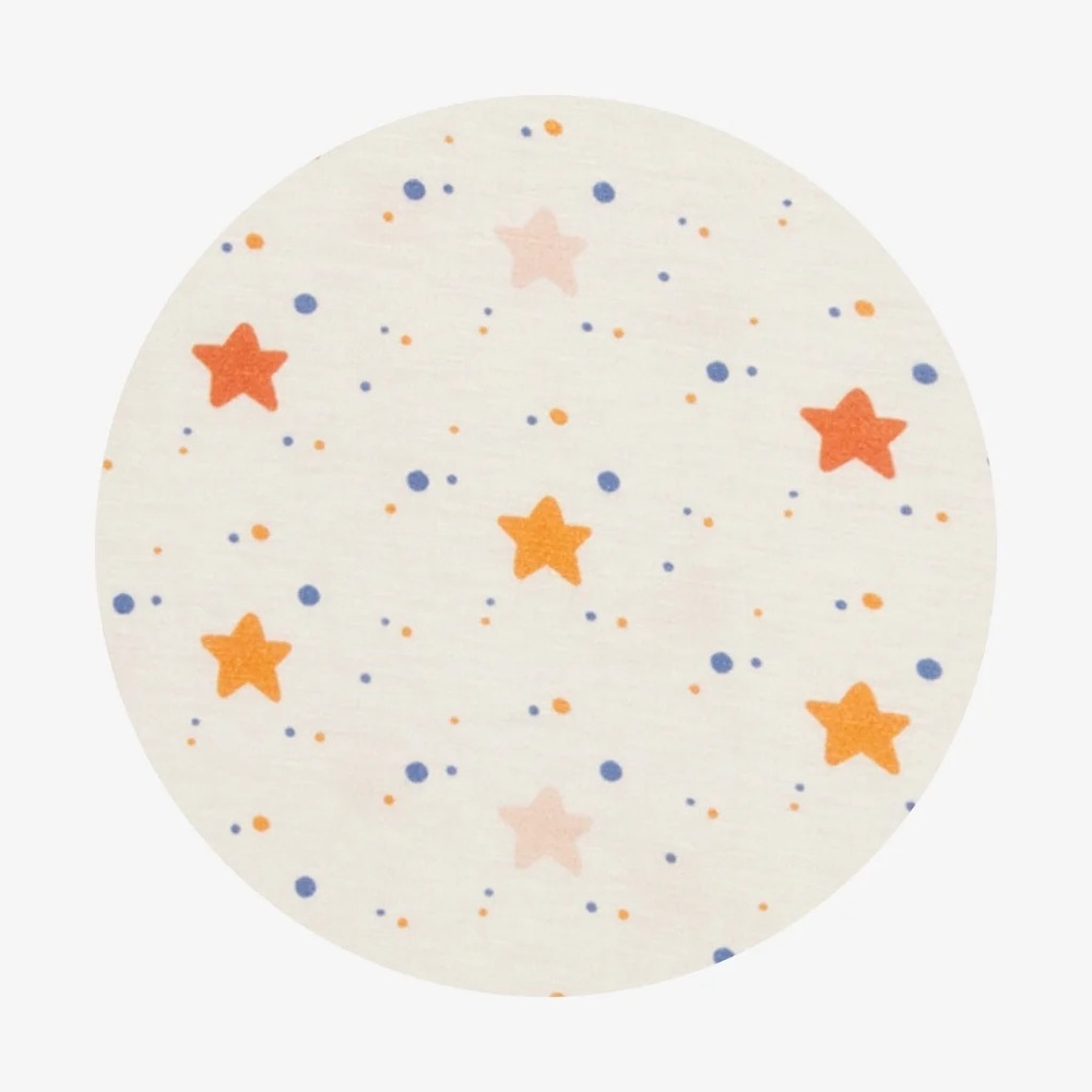 ❌ 🆕 Posh Peanut Jetson Beige Stars Plush Patoo Bamboo Blanket - Picture 2 of 9